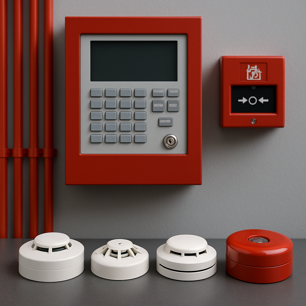 ما الفرق بين نظام انذار الحريق المعنون والنظام التقليدي؟