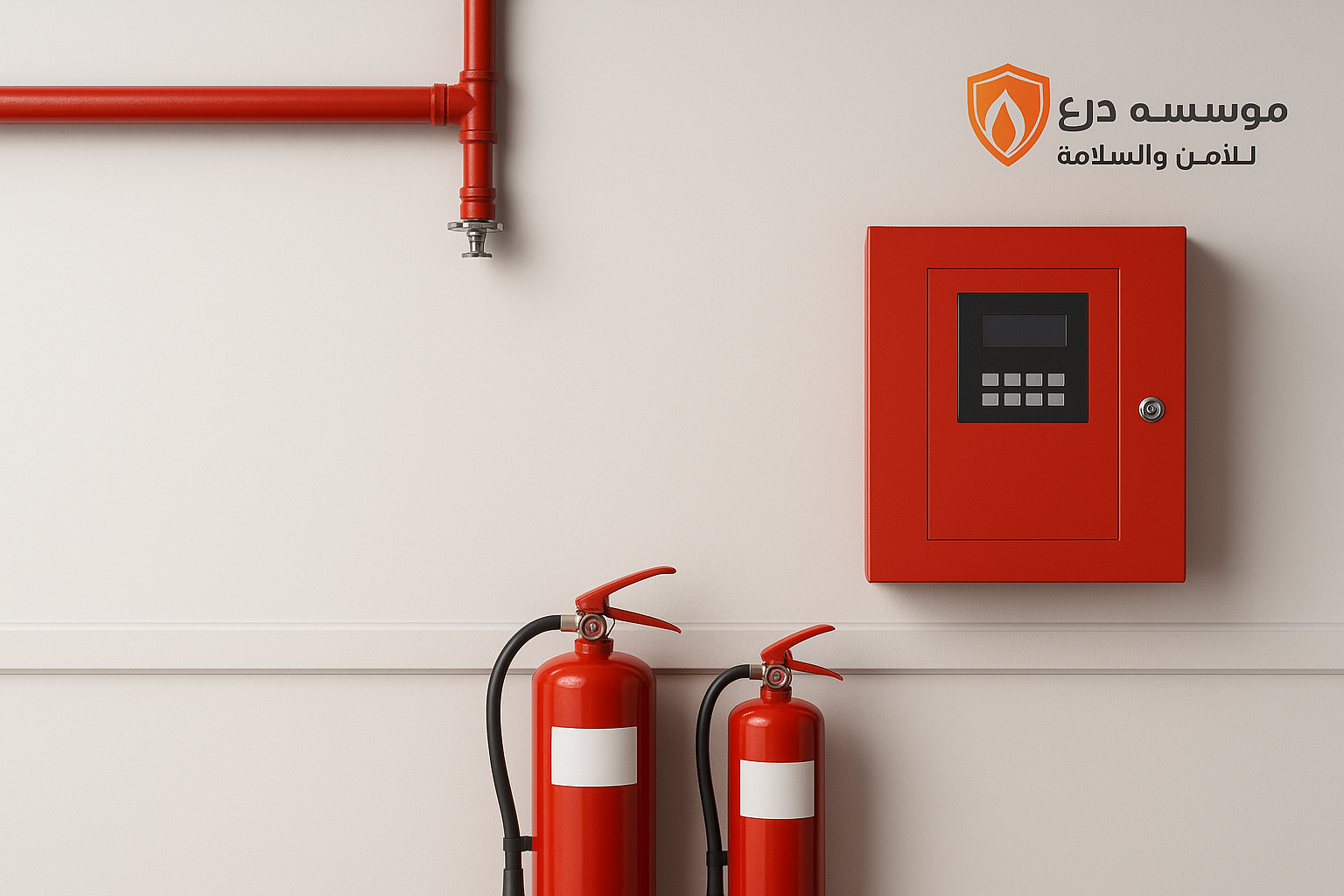 شركة معتمدة من الدفاع المدني لأنظمة الحريق