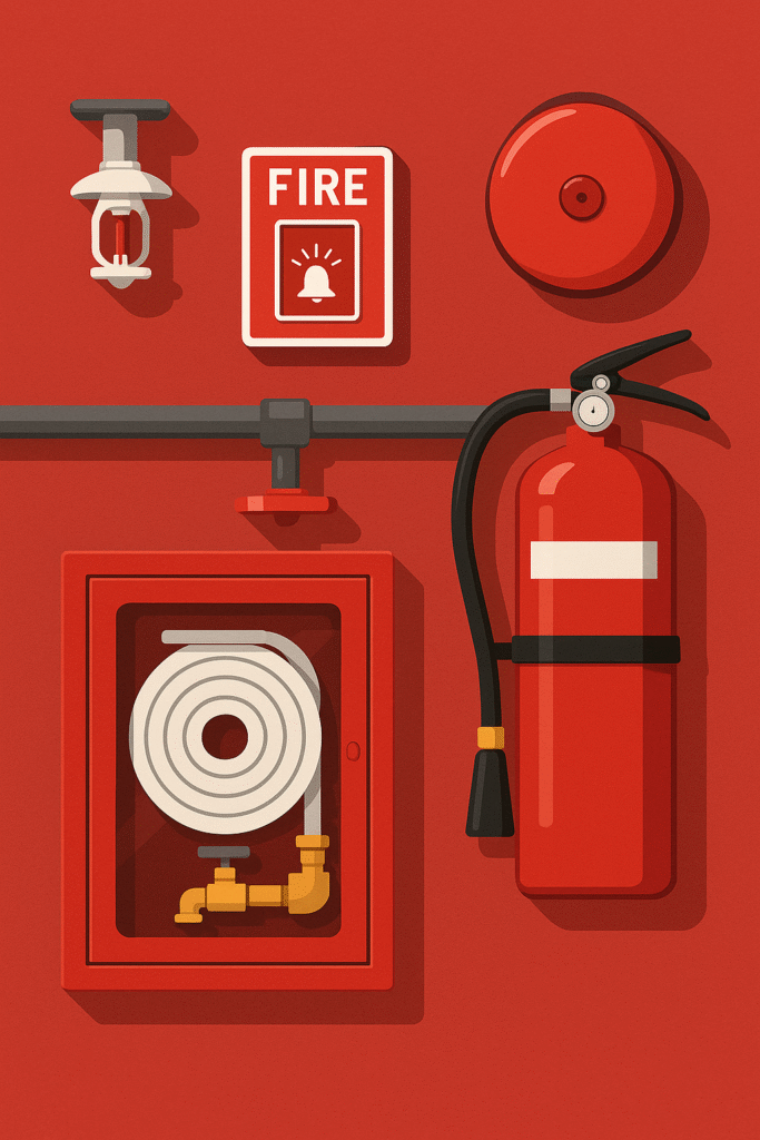 ما هي أنظمة اطفاء الحريق في المباني؟