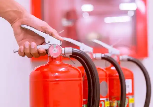 نوع الغاز المستخدم في إطفاء الحرائق