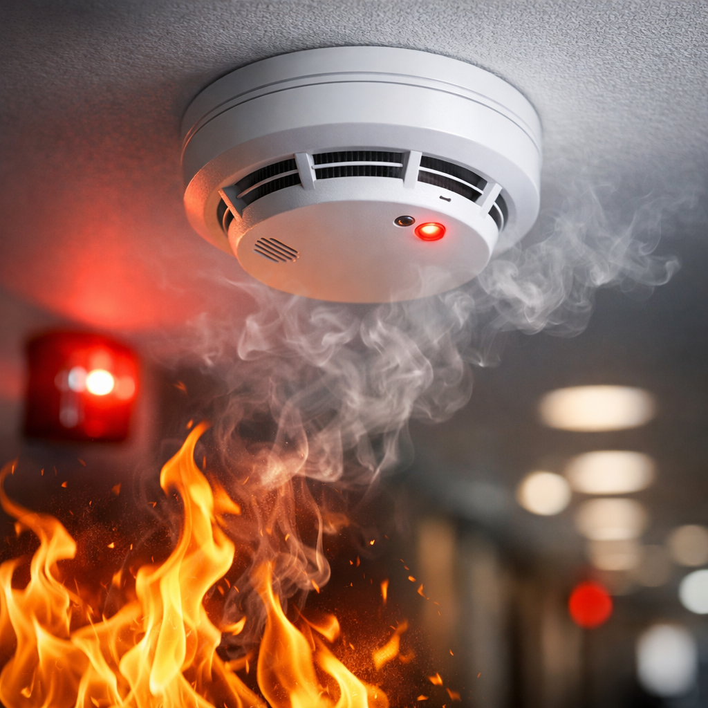 حساس إنذار الحريق