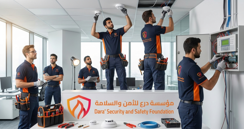 شركات تركيب أجهزة إنذار الحريق