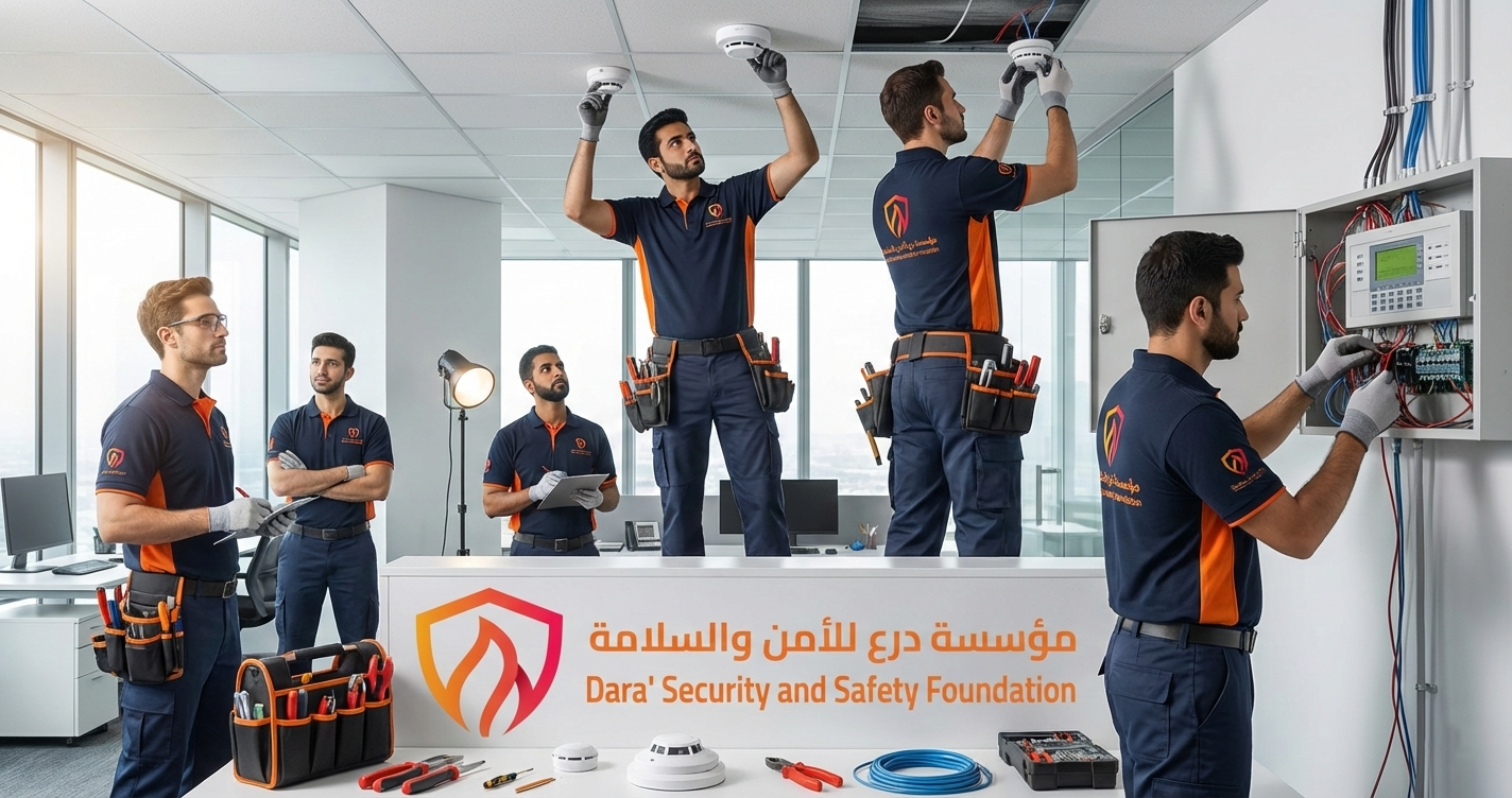 شركات تركيب أجهزة إنذار الحريق